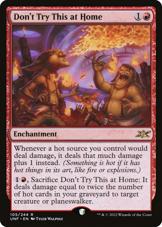 Don't Try This at Home [Unfinity] Foil