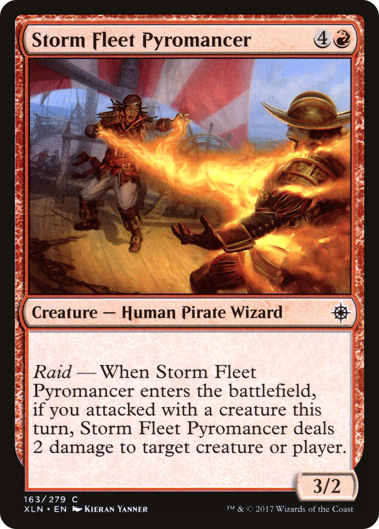 Storm Fleet Pyromancer (163) Foil - Ixalan