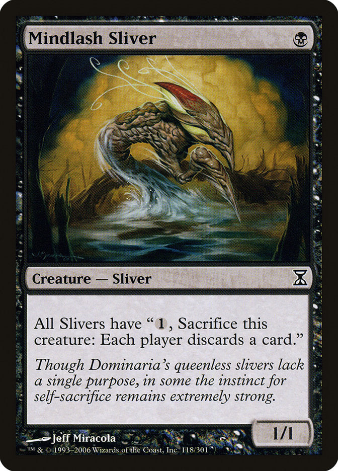 Mindlash Sliver [Time Spiral] | Silver Goblin