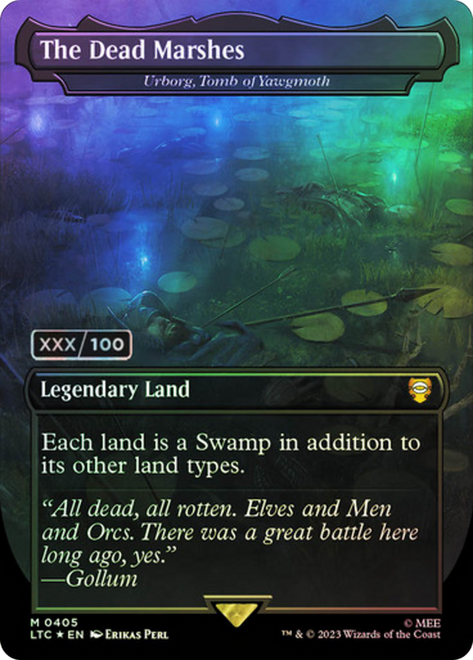 The Dead Marshes - Urborg, Tomb of Yawgmoth (Serialized) [The Lord of the Rings: Tales of Middle-Earth Commander]