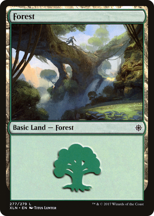 Forest (277) [Ixalan] Foil