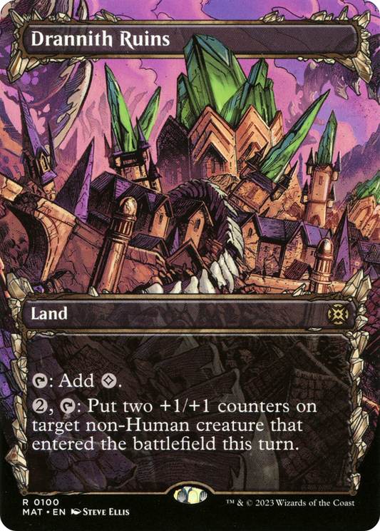 Drannith Ruins (Showcase) [March of the Machine: The Aftermath] Foil