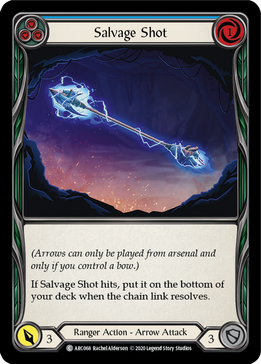 Salvage Shot (Blue) Unlimited Edition  (ARC068) - Arcane Rising