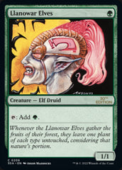 Llanowar Elves [30th Anniversary Edition] | Silver Goblin