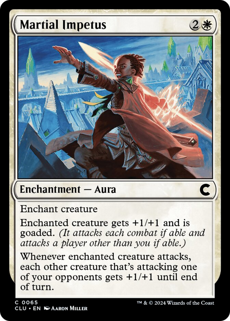 Martial Impetus [Ravnica: Clue Edition] | Silver Goblin