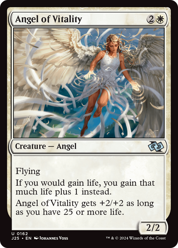 Angel of Vitality [Foundations Jumpstart] | Silver Goblin