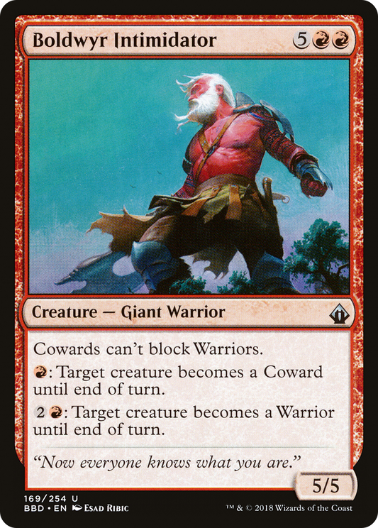 Boldwyr Intimidator [Battlebond] Foil