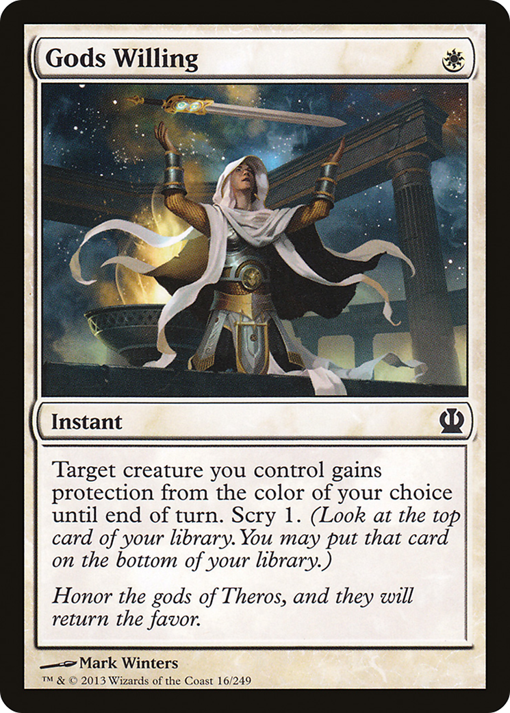 Gods Willing [Theros] Foil