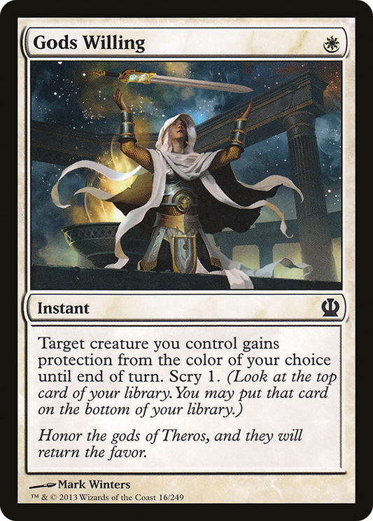 Gods Willing [Theros] Foil