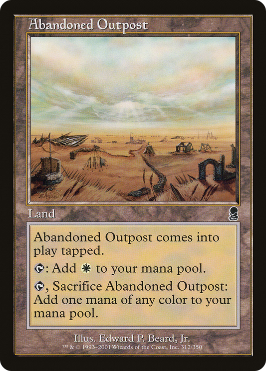 Abandoned Outpost (312) Foil - Odyssey
