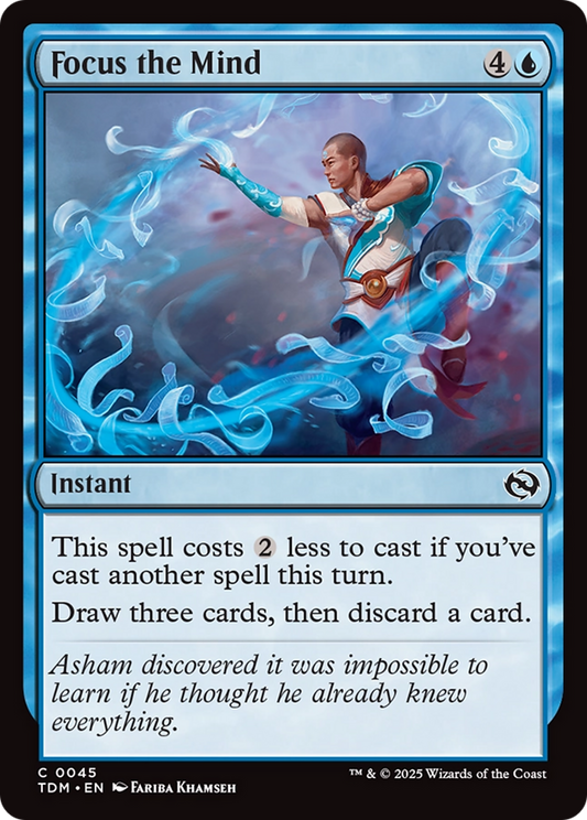 Focus the Mind (045) Foil - Tarkir: Dragonstorm