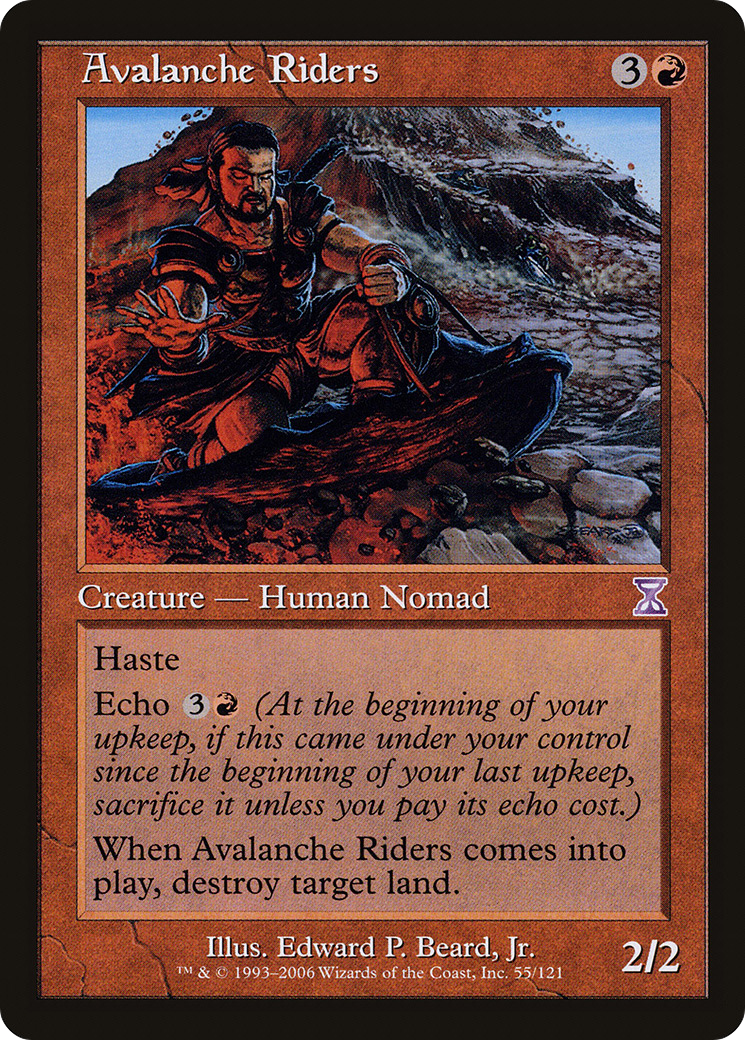 Avalanche Riders [Time Spiral Timeshifted] Foil