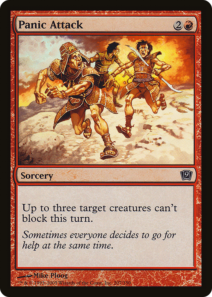 Panic Attack (207) Foil - Ninth Edition