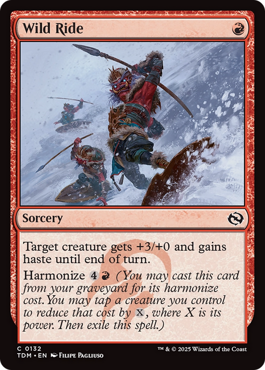 Wild Ride (132) Foil - Tarkir: Dragonstorm