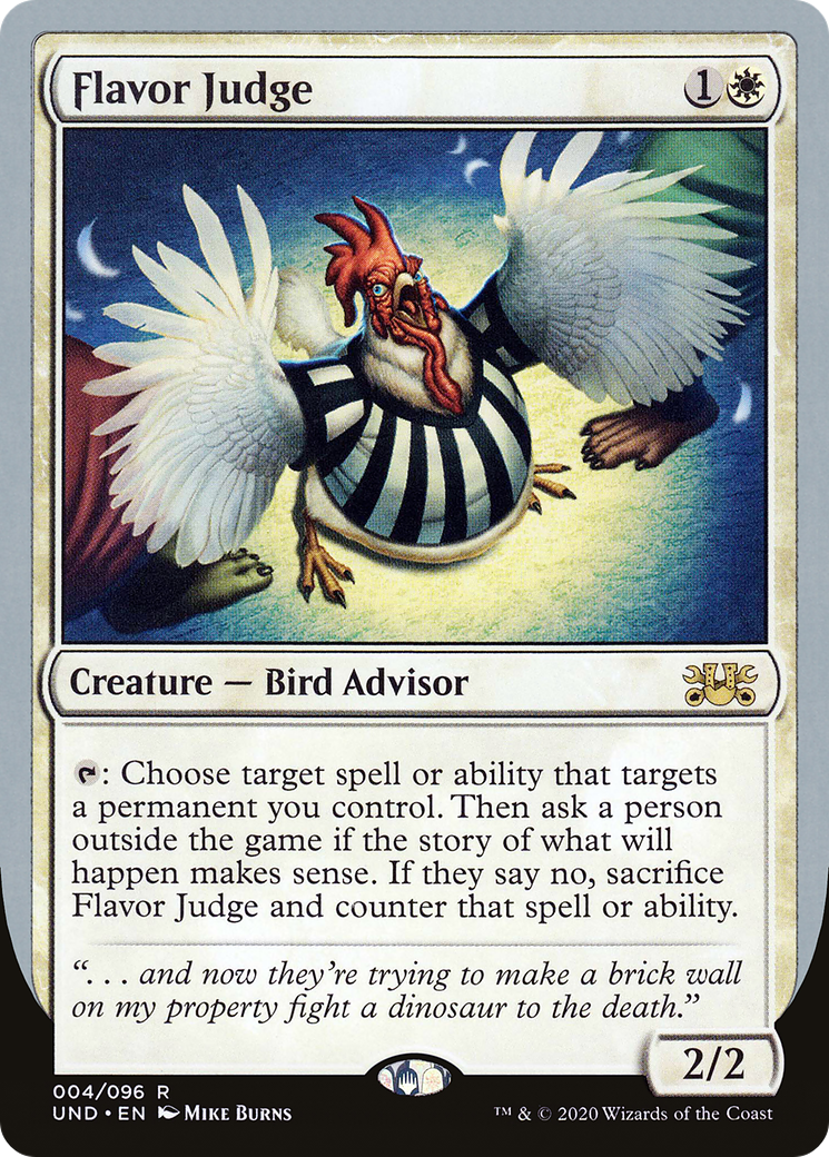 Flavor Judge (004) - Unsanctioned