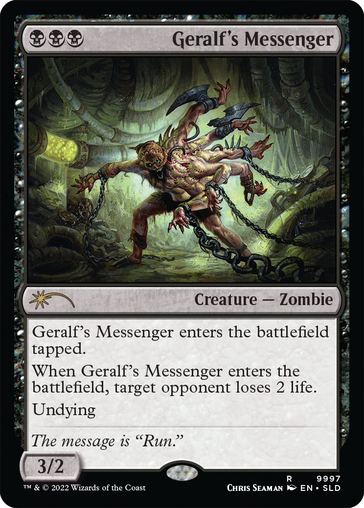 Geralf's Messenger [Secret Lair Drop Series] | Silver Goblin