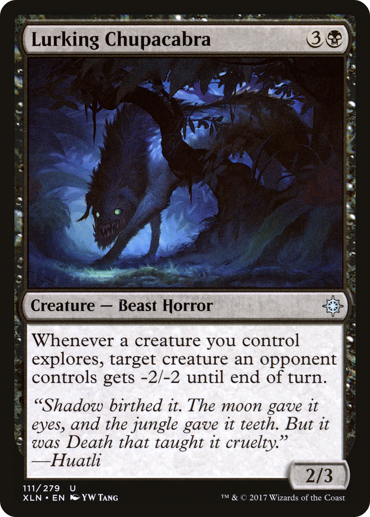 Lurking Chupacabra [Ixalan] Foil