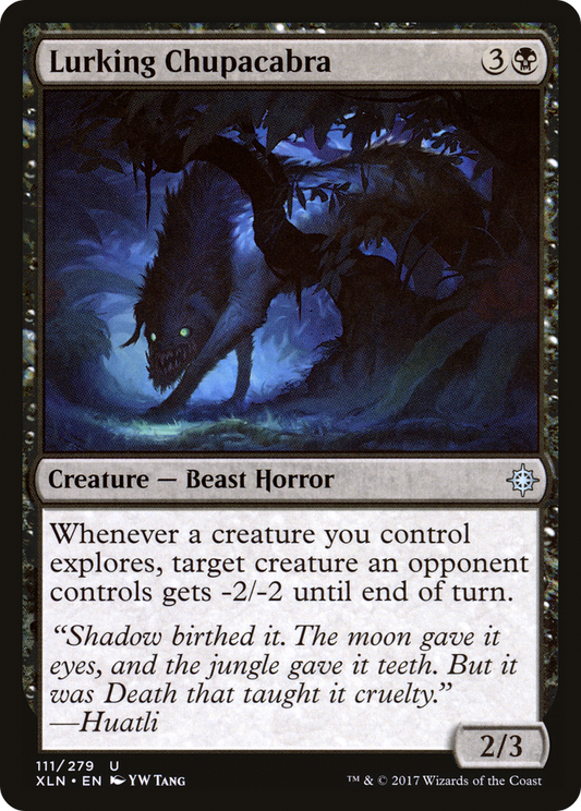 Lurking Chupacabra [Ixalan] Foil