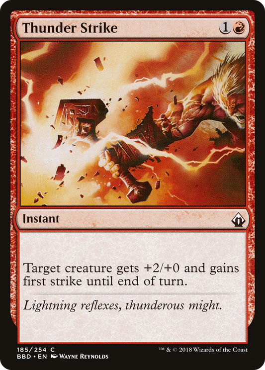 Thunder Strike [Battlebond] Foil
