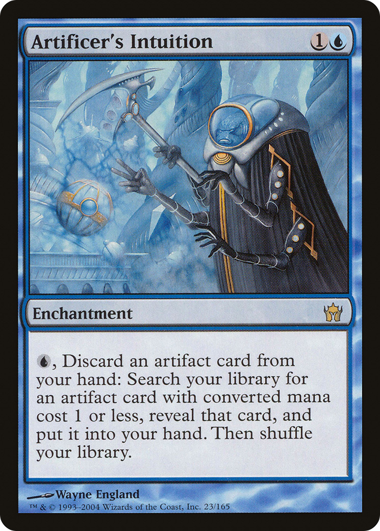 Artificer's Intuition [Fifth Dawn] Foil