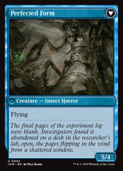 Aberrant Researcher // Perfected Form (052) - Innistrad Remastered