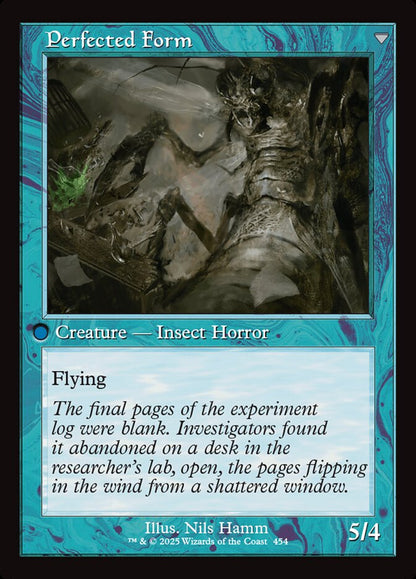 Aberrant Researcher // Perfected Form (Retro) (454) - Innistrad Remastered