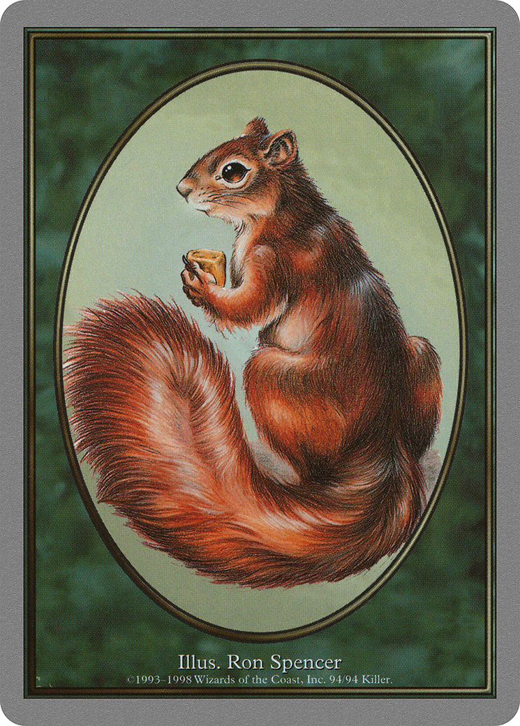 Squirrel Token [Unglued Tokens] | Silver Goblin