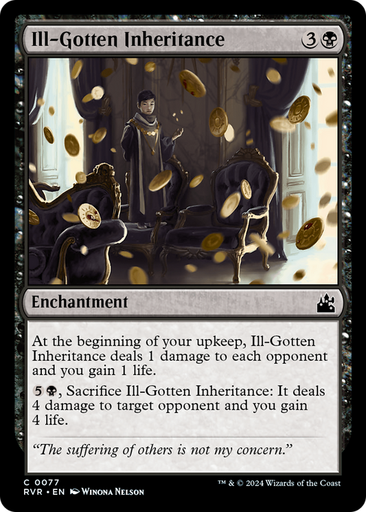Ill-Gotten Inheritance [Ravnica Remastered] Foil