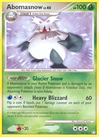 Abomasnow (19) - Mysterious Treasures