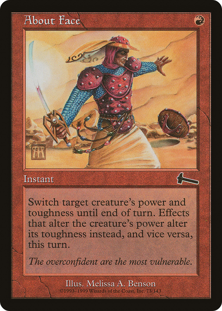 About Face (073) Foil - Urza's Legacy
