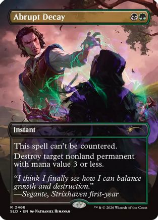 Abrupt Decay (2468) - Secret Lair Drop Series