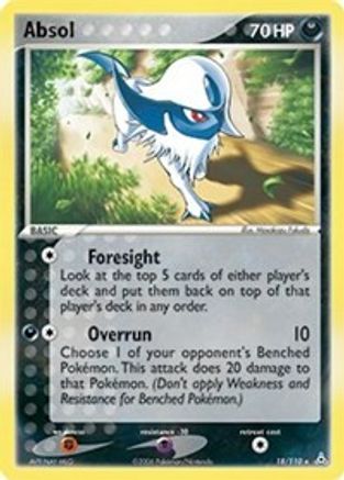 Absol (18) Reverse Holofoil - Holon Phantoms
