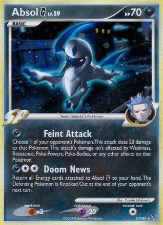 Absol G (1) Holofoil - Supreme Victors