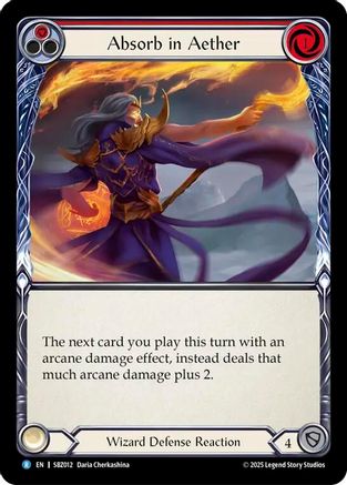 Absorb in Aether (Red) (SBZ012) - Silver Age