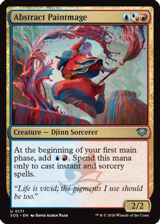 Abstract Paintmage (171) - Secrets of Strixhaven
