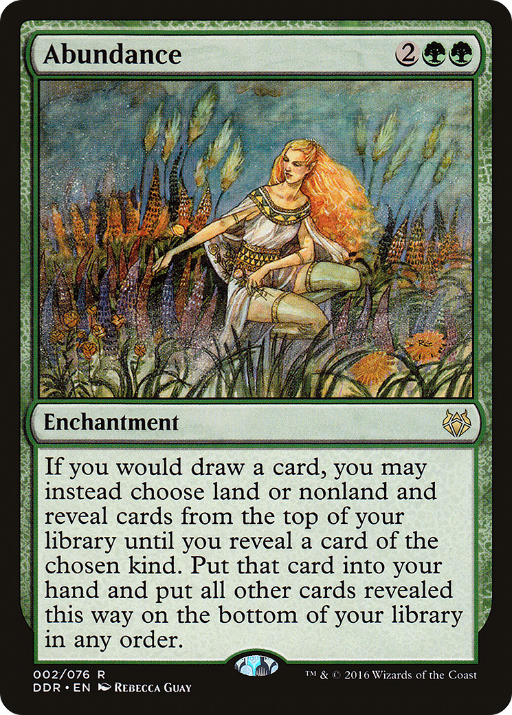 Abundance (002) - Duel Decks: Nissa vs. Ob Nixilis
