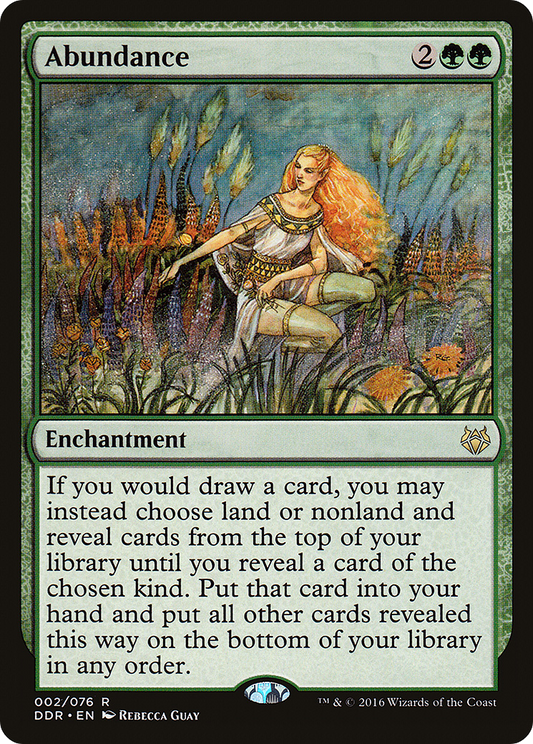 Abundance (002) - Duel Decks: Nissa vs. Ob Nixilis