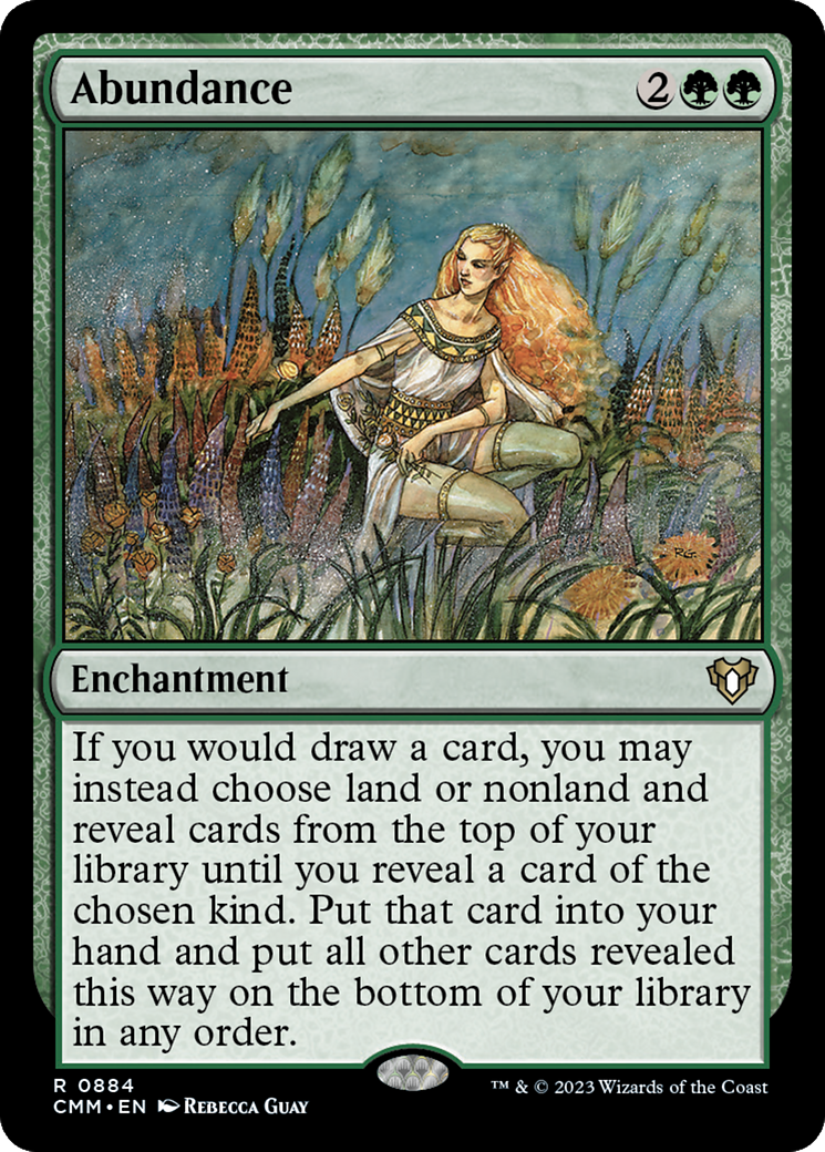 Abundance (884) - Commander Masters