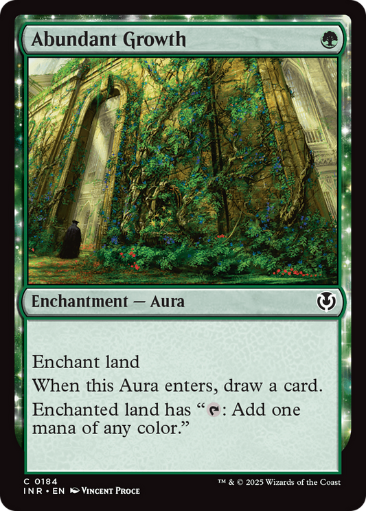 Abundant Growth (184) Foil - Innistrad Remastered