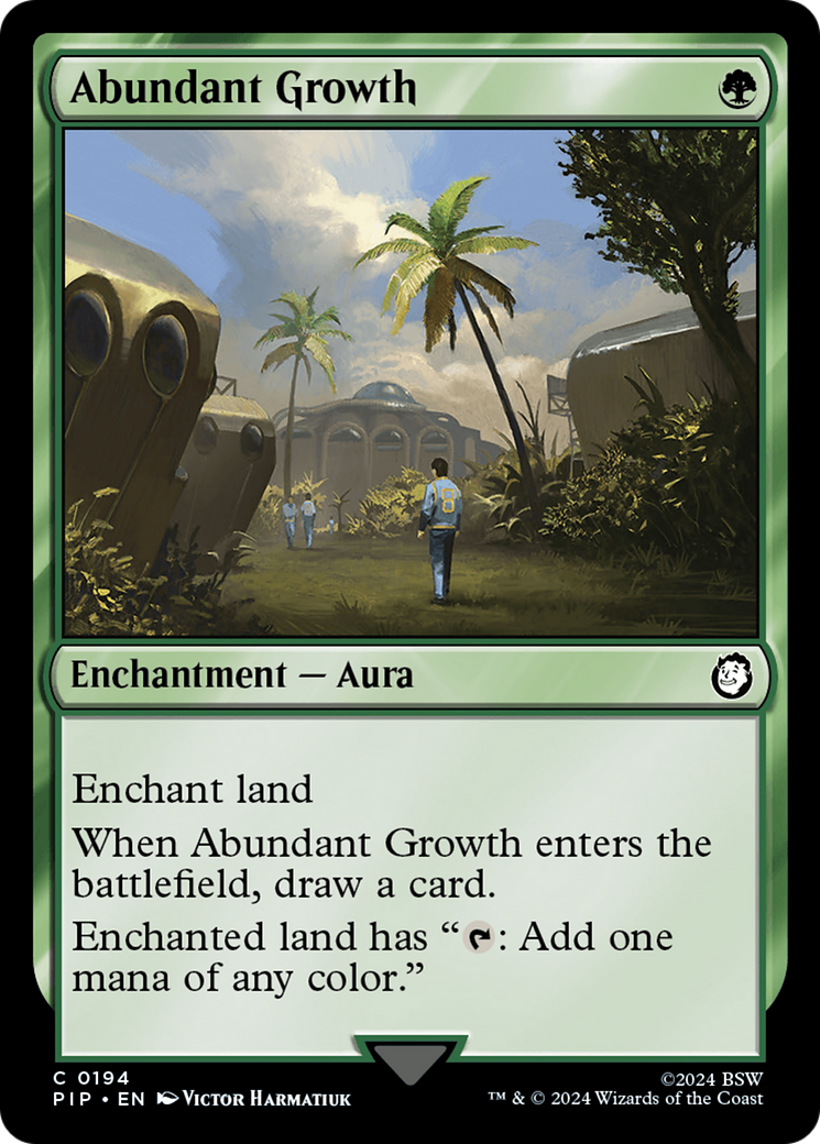 Abundant Growth (194) Foil - Fallout