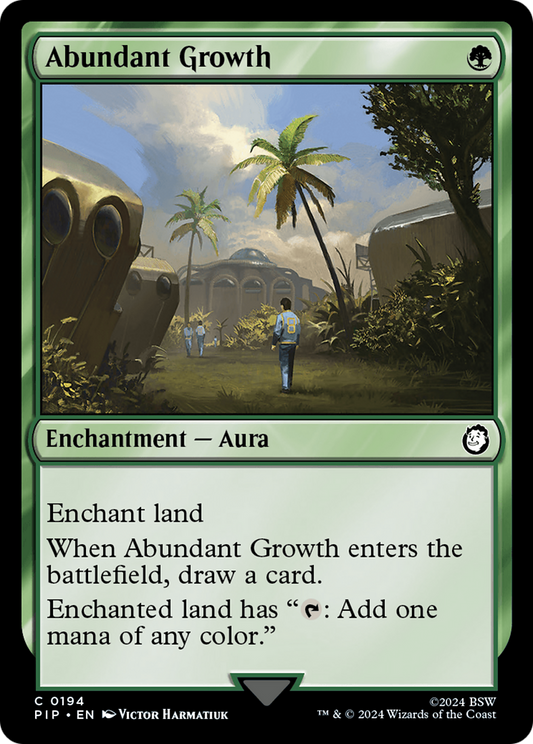 Abundant Growth (194) Foil - Fallout