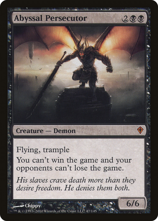 Abyssal Persecutor (047) Foil - Worldwake