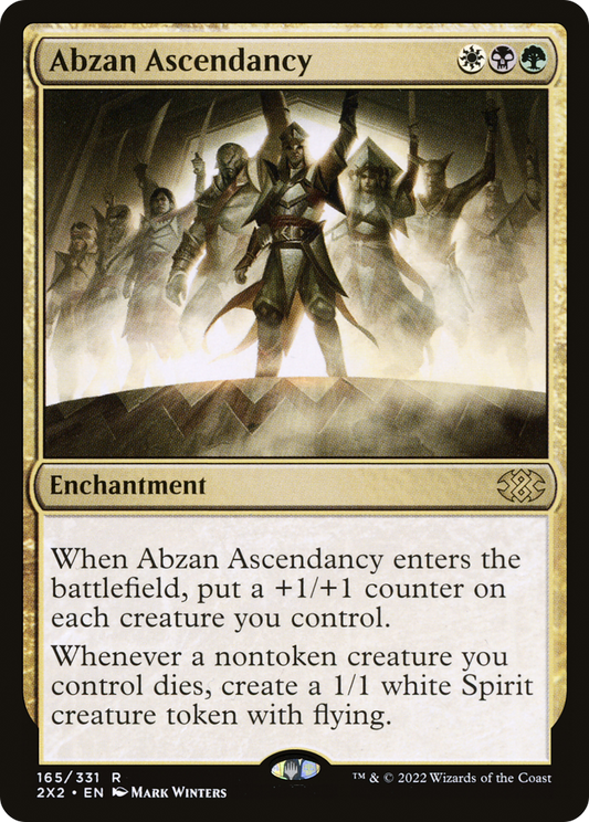 Abzan Ascendancy (165) Foil - Double Masters 2022
