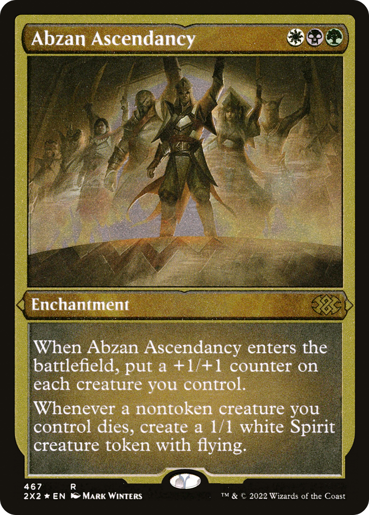 Abzan Ascendancy (467) Etched Foil - Double Masters 2022
