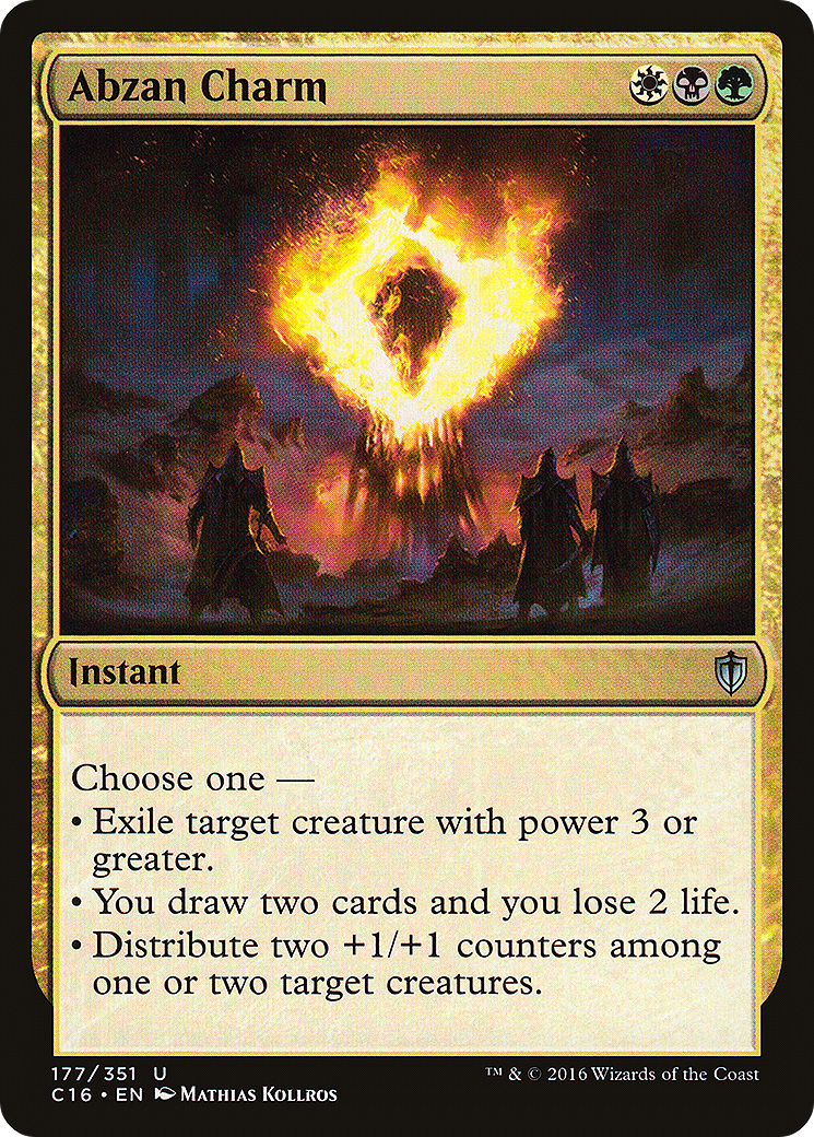 Abzan Charm (177) - Commander 2016