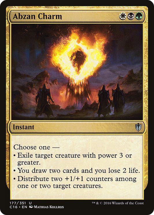 Abzan Charm (177) - Commander 2016
