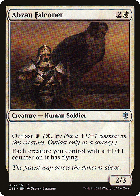 Abzan Falconer (057) - Commander 2016