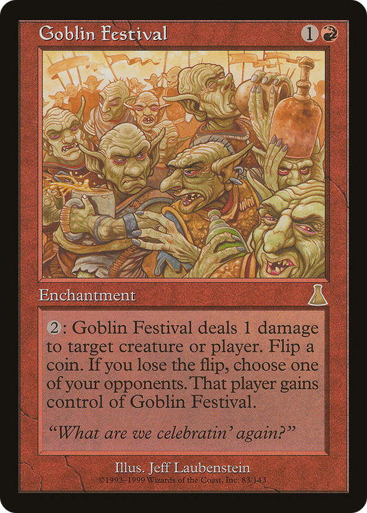 Goblin Festival [Urza's Destiny] Foil