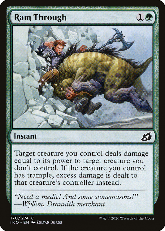 Ram Through [Ikoria: Lair of Behemoths] Foil