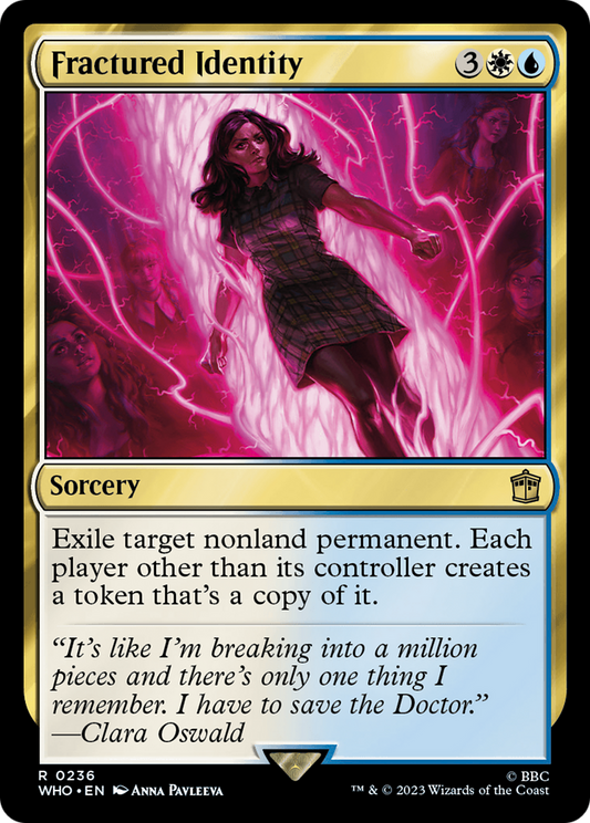 Fractured Identity [Doctor Who] Foil